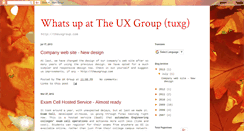 Desktop Screenshot of blog.theuxgroup.com